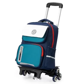 Eazy Kids-School Bag wt Trolley Blue