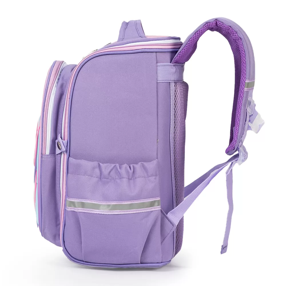 Eazy Kids-School Bag wt Trolley Pink