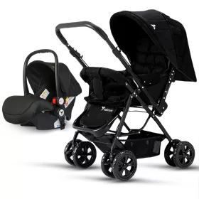 Teknum Reversible Travel System - Black