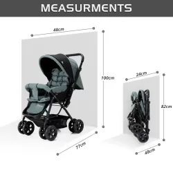 Teknum Reversible Travel System-Dark Grey