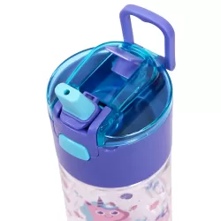 Eazy Kids Lunch Box Set and Tritan Water Bottle w/ Snack Box, Mermaid - Purple, 450ml