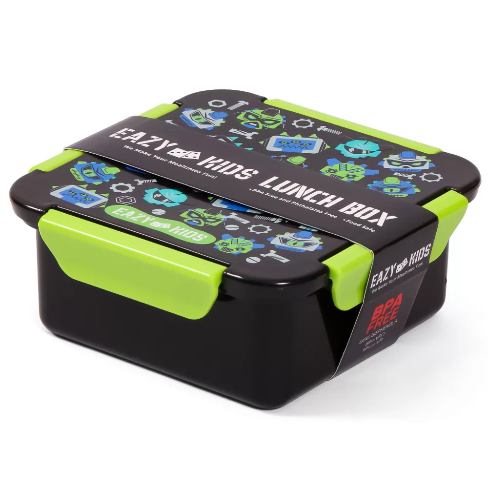 Eazy Kids Lunch Box Set, Gen Z - Black