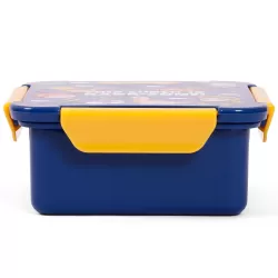 Eazy Kids Lunch Box Set, T-Rex- Blue