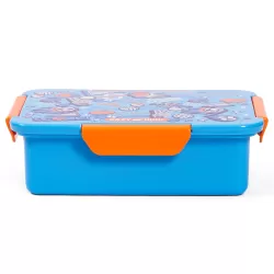 Eazy Kids Lunch Box Set, Soccer - Blue