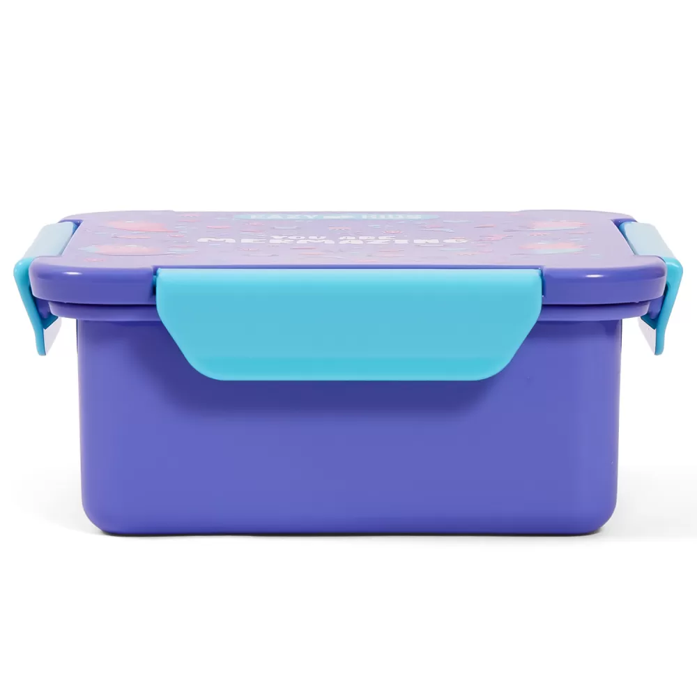 Eazy Kids Lunch Box Set, Mermaid - Purple