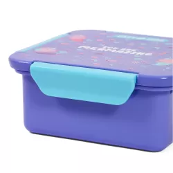 Eazy Kids Lunch Box Set, Mermaid - Purple