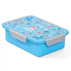 Eazy Kids Lunch Box Set, Shark - Blue