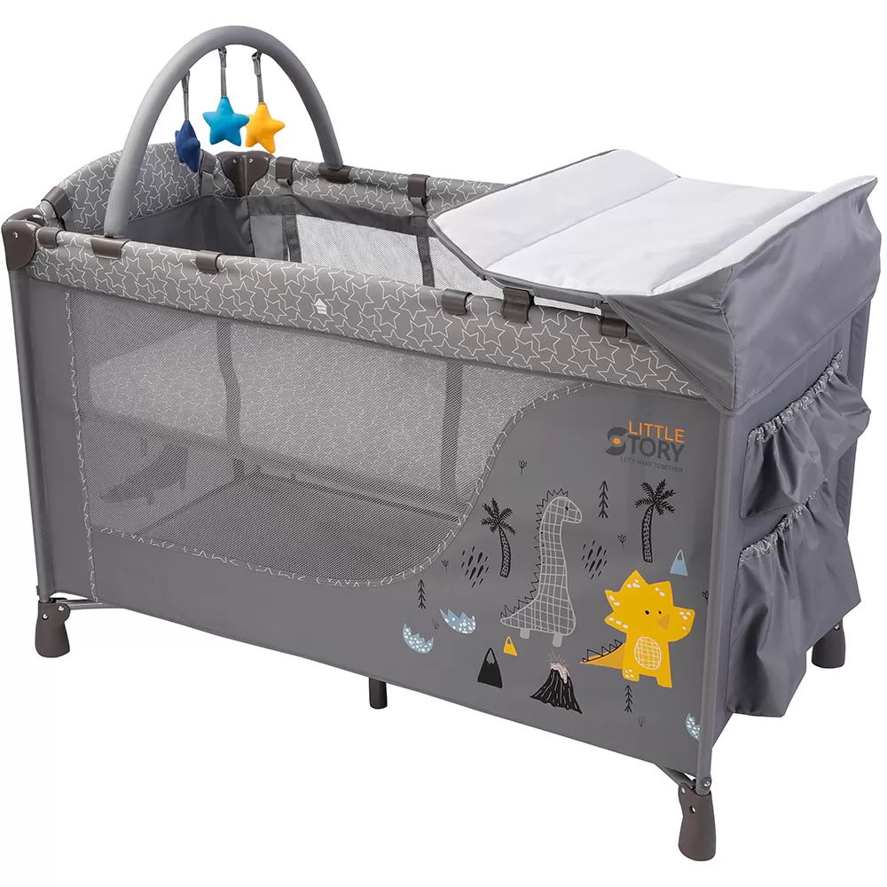 Little Story Playard with Stroller &amp; Diaper Bag Set