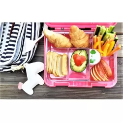 Nohoo Unicorn 3D Bag + Bento Lunch Box-Pink