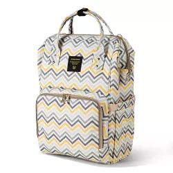 Teknum - Stroller & Diaper Bag - Yellow wave