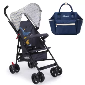 Teknum - Eco Stroller & Bag Combo - Yellow wave