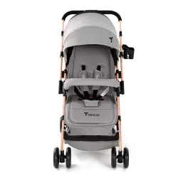 Teknum Reversible Trip Stroller w/ Ace Diaper Bag - Grey