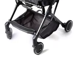 Travel Lite Stroller - SLD by Teknum with Sunveno Styler Fashion diaper Bag - Dark Grey