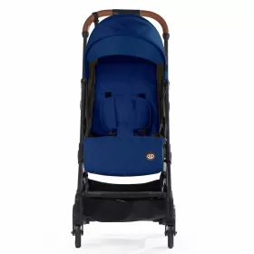 Teknum Travel Lite Stroller - Navy Blue with Sunveno Diaper bag and hooks