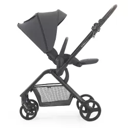 Teknum STROLL-1 Travel System w/Reversible Stroller and Compacto Baby Car Seat-Grey