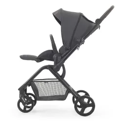 Teknum STROLL-1 Travel System w/Reversible Stroller and Compacto Baby Car Seat-Grey