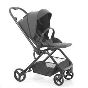 Teknum STROLL-1 Travel System w/Reversible Stroller and Compacto Baby Car Seat-Grey