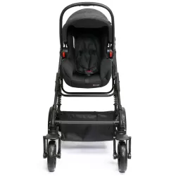 Teknum 4 in 1 Travel System with Car Seat - Black