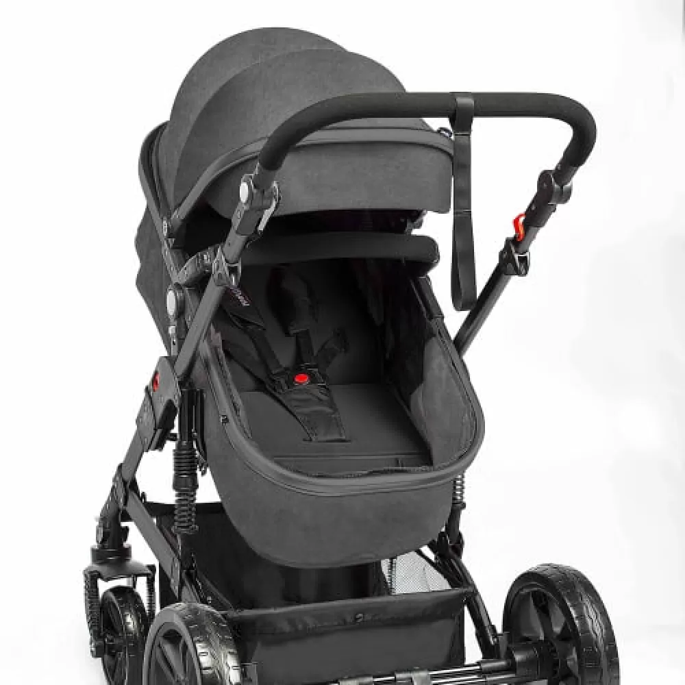 Teknum 4 in 1 Travel System with Car Seat - Space Grey