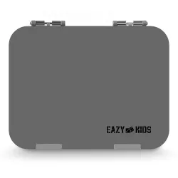 Eazy Kids 6 & 4 Convertible Bento Lunch Box - Sold Grey