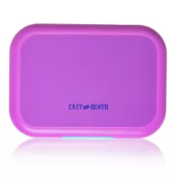 Eazy Kids 4 Compartment Bento Lunch Box - Mat Pink