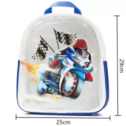 Eazy Kids Backpack Bike - Blue