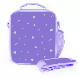 Eazy Kids Bento Boxes with Insulated Lunch Bag Combo - Unicorn Purple