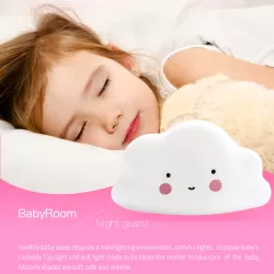 Eazy Kids - Cloud Lamp Light - White