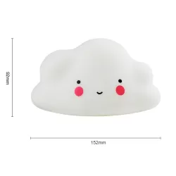 Eazy Kids - Cloud Lamp Light - White