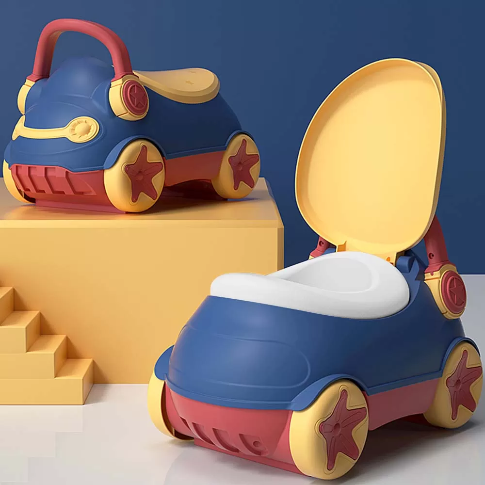 Eazy Kids Car Potty - Blue