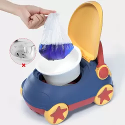 Eazy Kids Car Potty - Blue