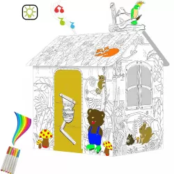 Eazy Kids DIY Doodle Painting Jungle House