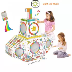 Eazy Kids DIY Doodle Coloring Submarine with Music and Light