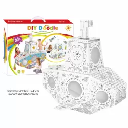 Eazy Kids DIY Doodle Coloring Submarine with Music and Light