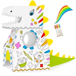 Eazy Kids - Diy Doodle Coloring Wearable Dinosaur