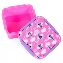 Disney Minnie Mouse Snack/Lunch Box-Pink (650ml)