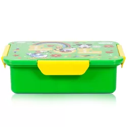 Disney LOL Mickey Mouse 1/2/3/4 Compartment Convertible Bento Lunch Box-Green