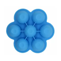 Eazy Kids 7 cavity food freezer tray Blue