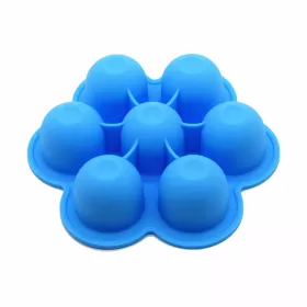 Eazy Kids 7 cavity food freezer tray Blue