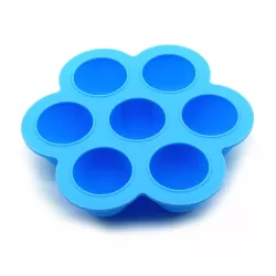 Eazy Kids 7 cavity food freezer tray Blue