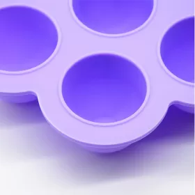 Eazy Kids 7 cavity food freezer tray Purple