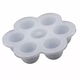 Eazy Kids 7 cavity food freezer tray White