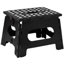 Eazy Kids Foldable Step Stool - Black