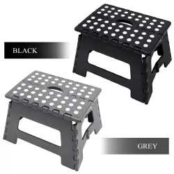 Eazy Kids Foldable Step Stool - Grey