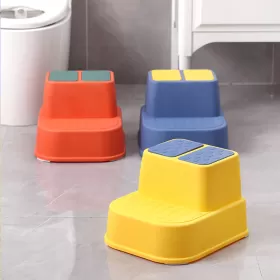 Eazy Kids - Step Stool - Yellow Blue