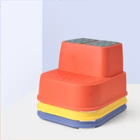 Eazy Kids - Step Stool - Yellow Blue