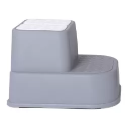 Eazy Kids - Step Stool - White Grey