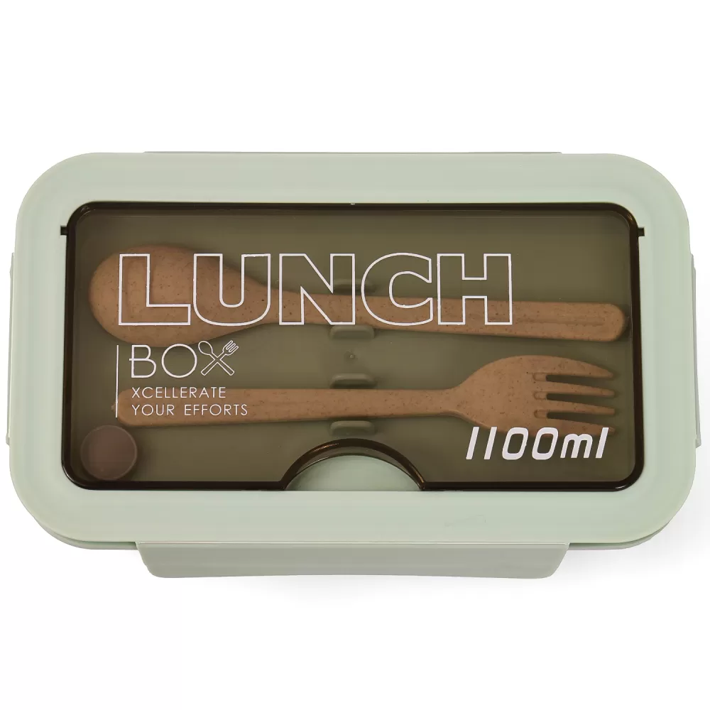 Eazy Kids Lunch Box -Lite Green (1100ml)