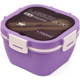 Eazy Kids Lunch Box -Purple (1700ml)