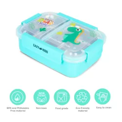 Eazy Kids Lunch Box - Dinosaur Green